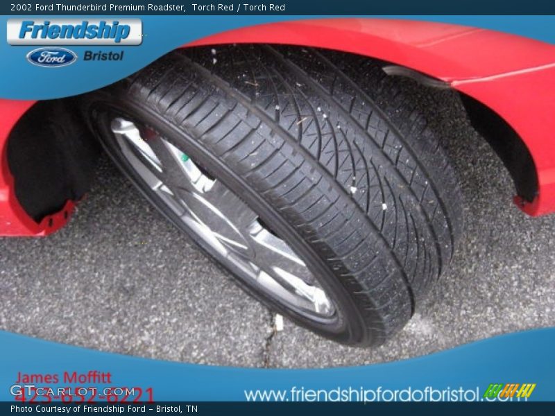 Torch Red / Torch Red 2002 Ford Thunderbird Premium Roadster