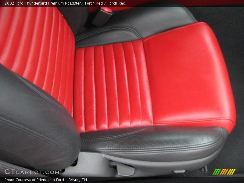 Front Seat of 2002 Thunderbird Premium Roadster