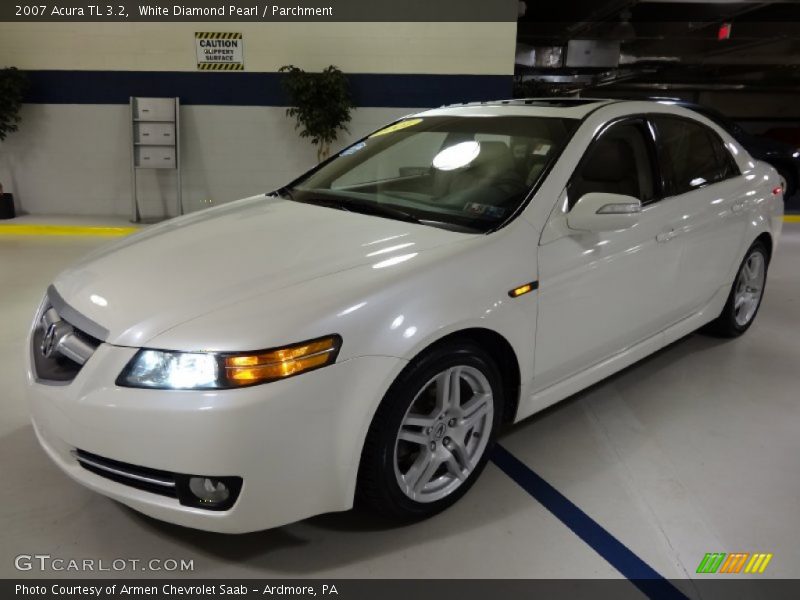 Front 3/4 View of 2007 TL 3.2