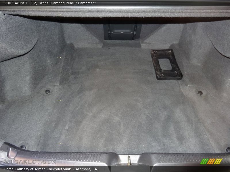 White Diamond Pearl / Parchment 2007 Acura TL 3.2