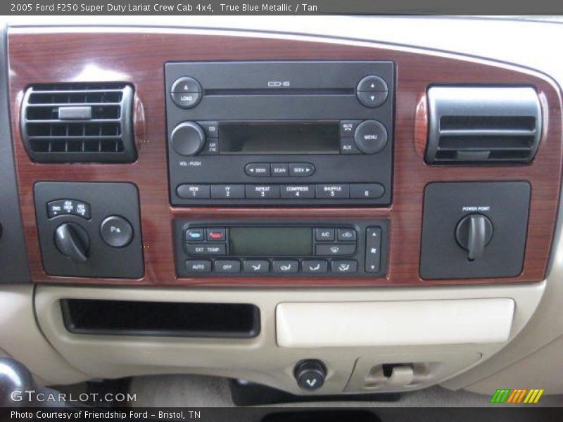 Controls of 2005 F250 Super Duty Lariat Crew Cab 4x4