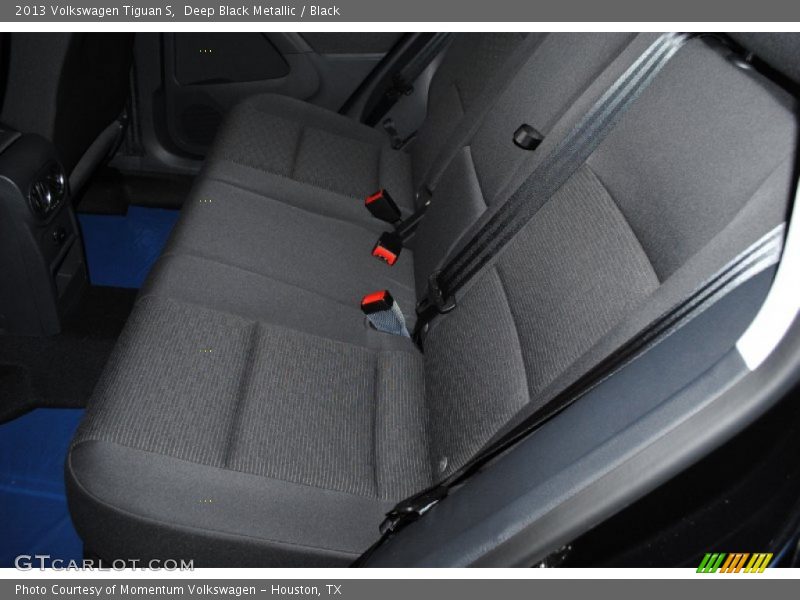 Deep Black Metallic / Black 2013 Volkswagen Tiguan S