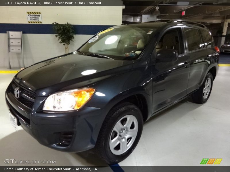 Black Forest Pearl / Dark Charcoal 2010 Toyota RAV4 I4