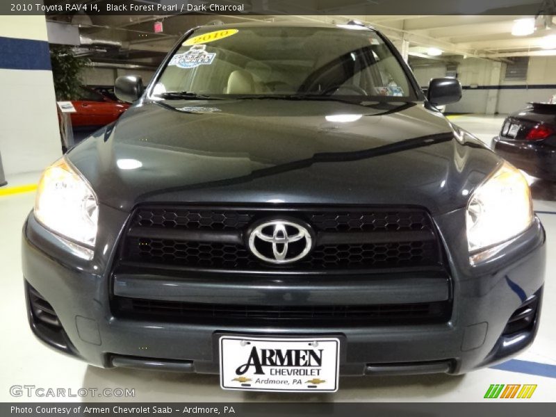 Black Forest Pearl / Dark Charcoal 2010 Toyota RAV4 I4