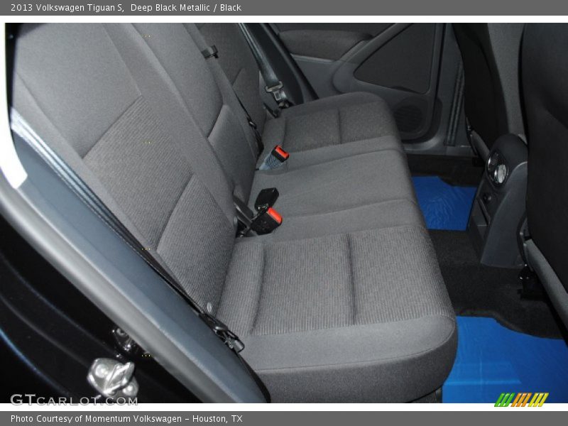 Deep Black Metallic / Black 2013 Volkswagen Tiguan S