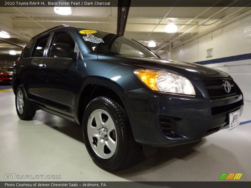 Black Forest Pearl / Dark Charcoal 2010 Toyota RAV4 I4
