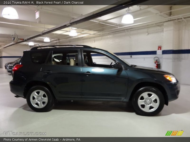Black Forest Pearl / Dark Charcoal 2010 Toyota RAV4 I4