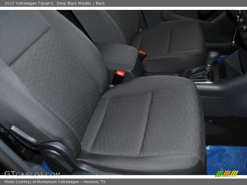 Deep Black Metallic / Black 2013 Volkswagen Tiguan S
