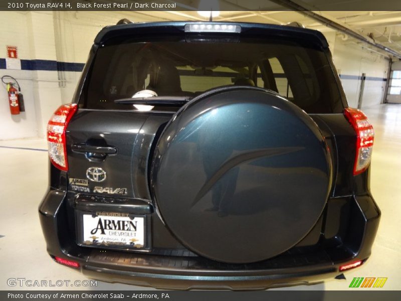 Black Forest Pearl / Dark Charcoal 2010 Toyota RAV4 I4