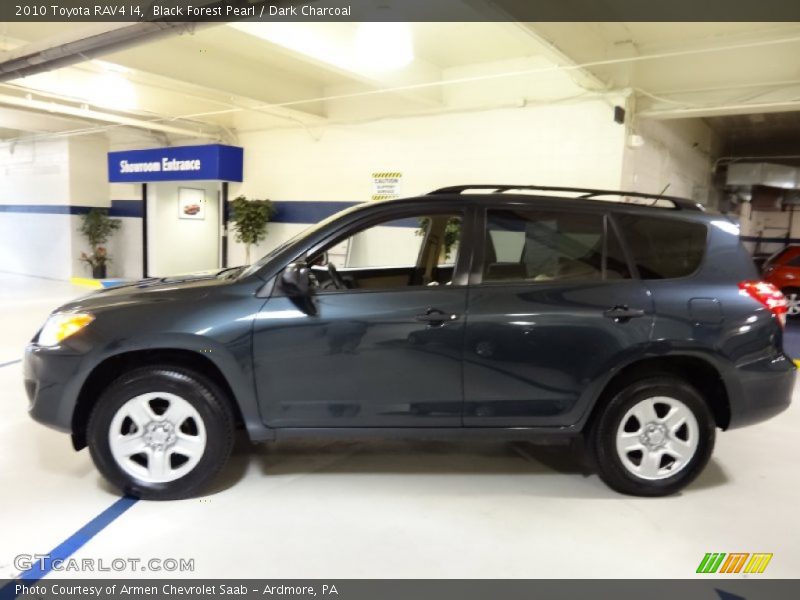 Black Forest Pearl / Dark Charcoal 2010 Toyota RAV4 I4