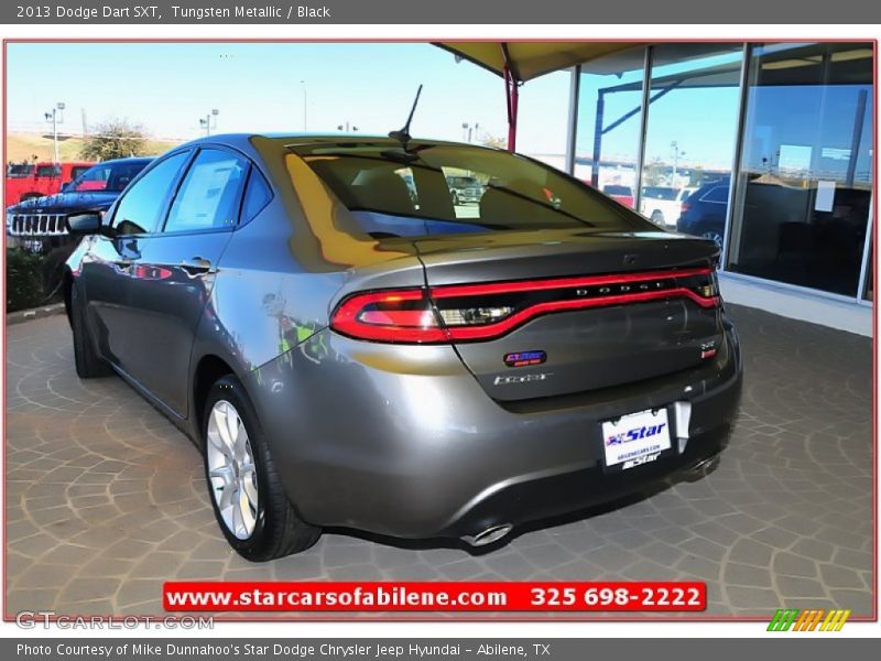 Tungsten Metallic / Black 2013 Dodge Dart SXT