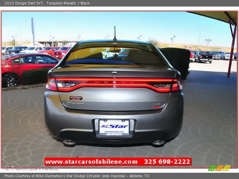 Tungsten Metallic / Black 2013 Dodge Dart SXT