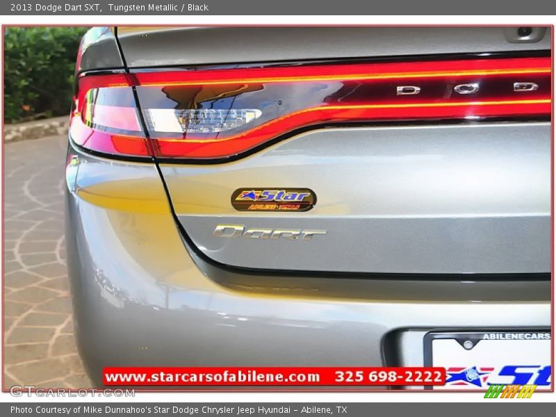 Tungsten Metallic / Black 2013 Dodge Dart SXT