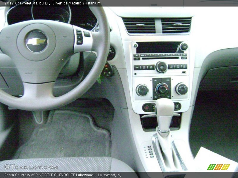 Silver Ice Metallic / Titanium 2012 Chevrolet Malibu LT