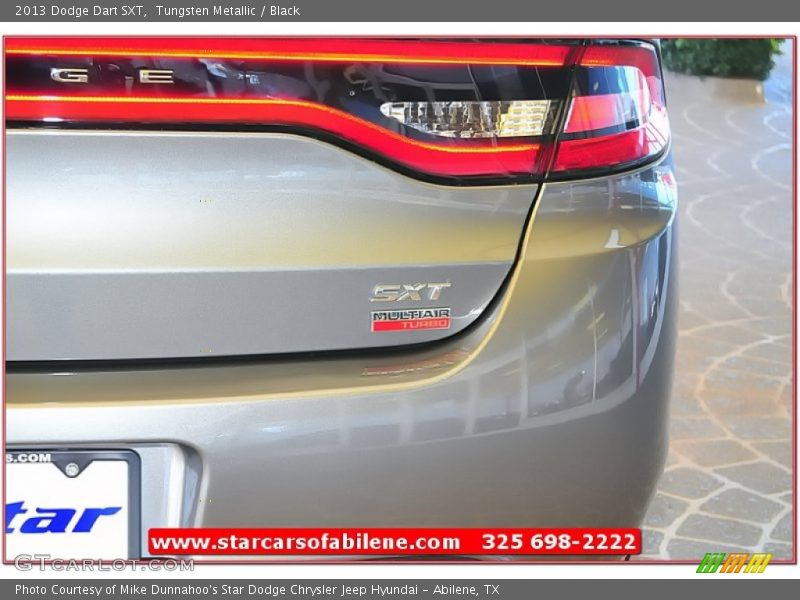 Tungsten Metallic / Black 2013 Dodge Dart SXT