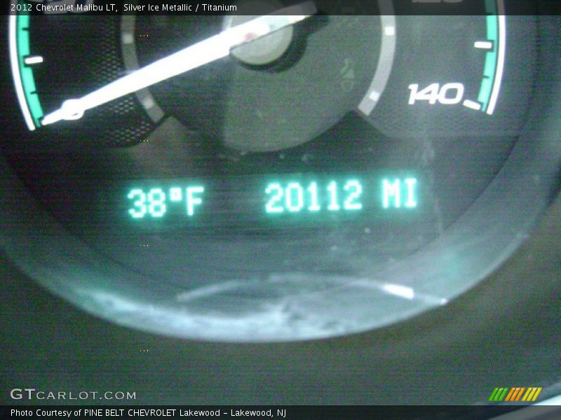 Silver Ice Metallic / Titanium 2012 Chevrolet Malibu LT