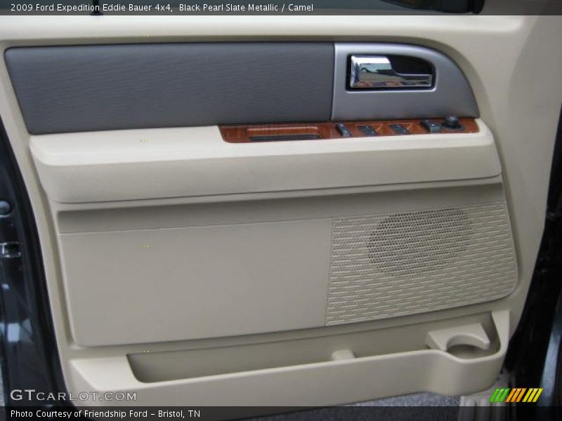 Black Pearl Slate Metallic / Camel 2009 Ford Expedition Eddie Bauer 4x4