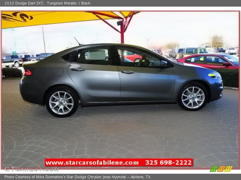 Tungsten Metallic / Black 2013 Dodge Dart SXT
