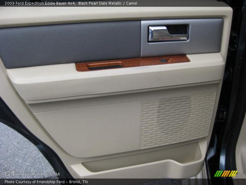 Black Pearl Slate Metallic / Camel 2009 Ford Expedition Eddie Bauer 4x4