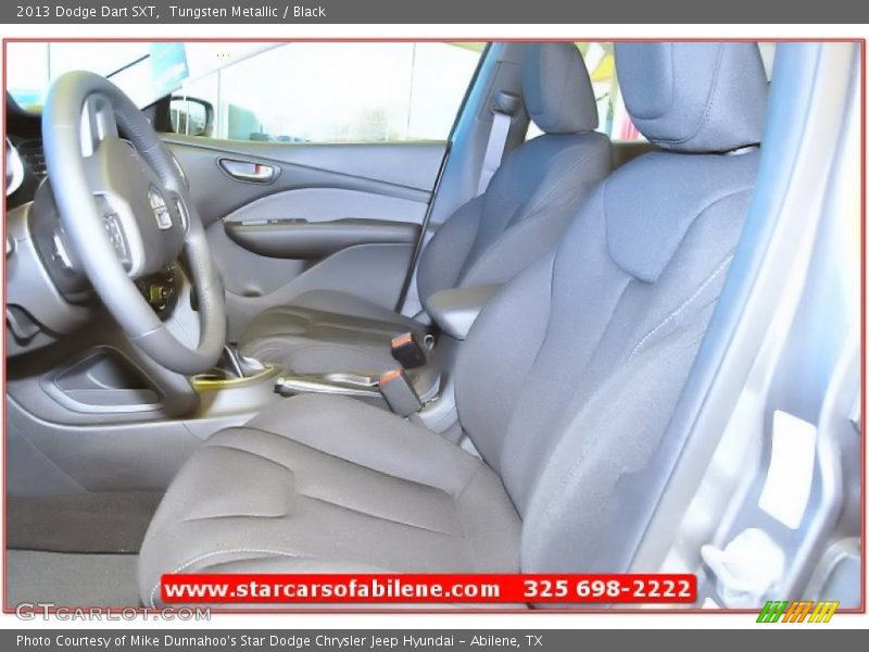 Tungsten Metallic / Black 2013 Dodge Dart SXT