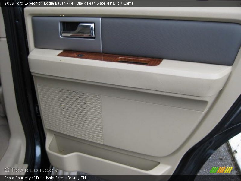 Black Pearl Slate Metallic / Camel 2009 Ford Expedition Eddie Bauer 4x4