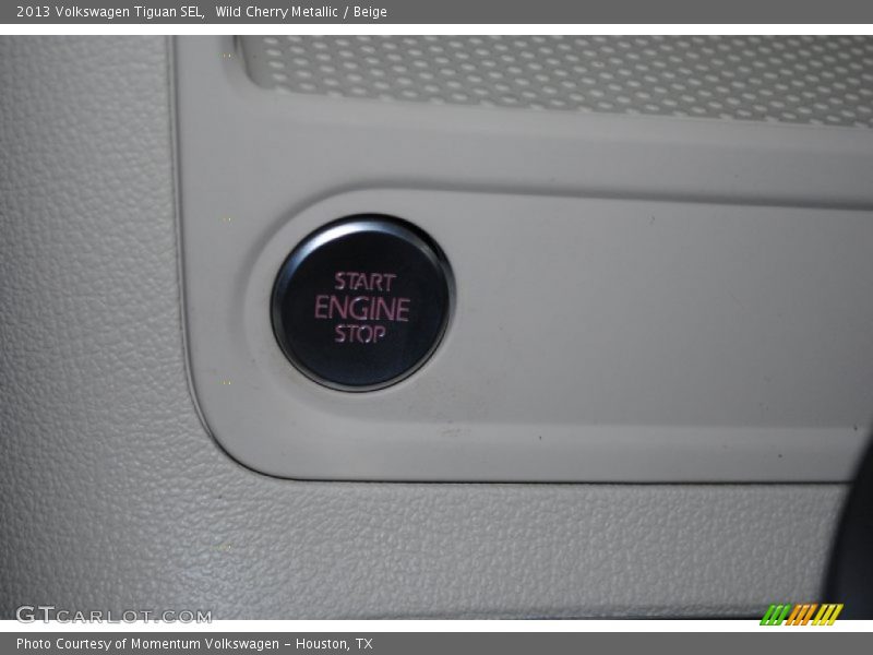 Wild Cherry Metallic / Beige 2013 Volkswagen Tiguan SEL