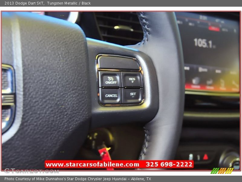 Tungsten Metallic / Black 2013 Dodge Dart SXT