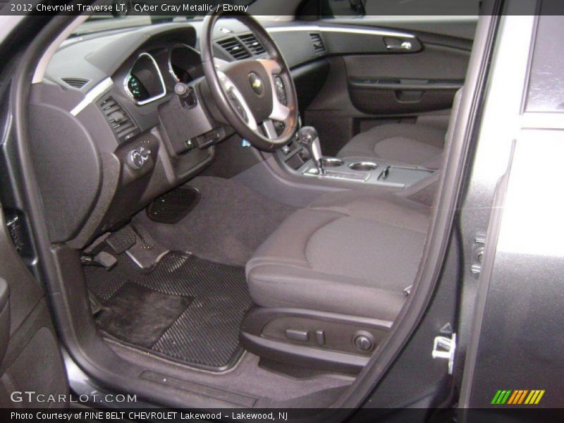 Cyber Gray Metallic / Ebony 2012 Chevrolet Traverse LT