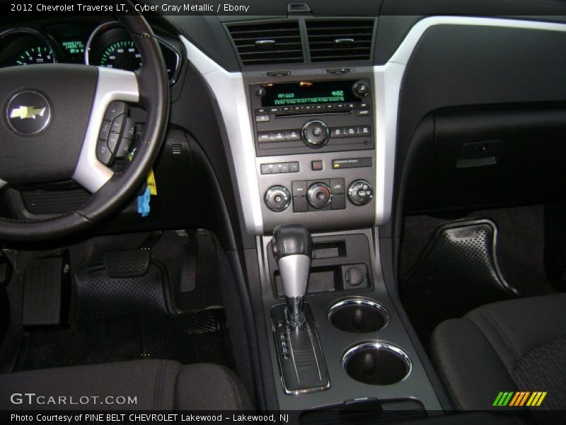 Cyber Gray Metallic / Ebony 2012 Chevrolet Traverse LT