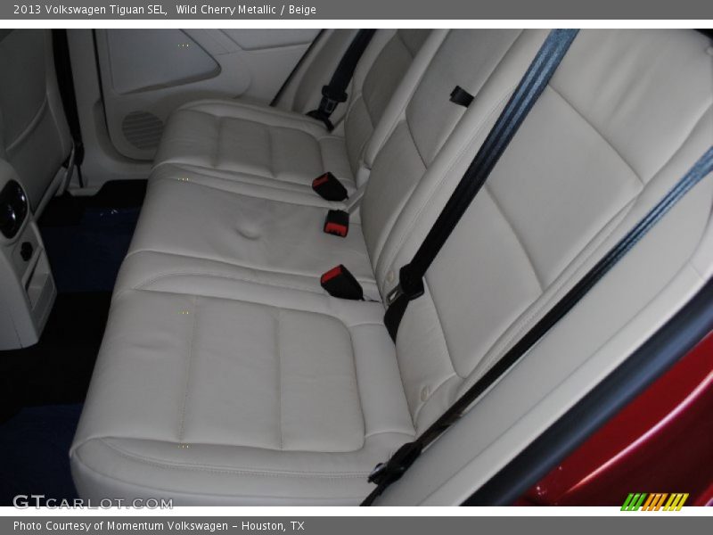 Wild Cherry Metallic / Beige 2013 Volkswagen Tiguan SEL
