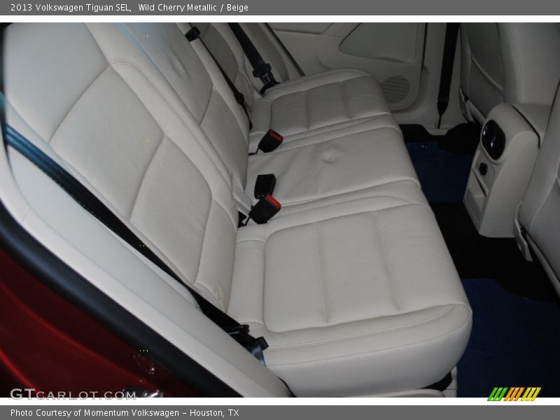 Wild Cherry Metallic / Beige 2013 Volkswagen Tiguan SEL