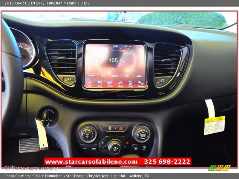 Tungsten Metallic / Black 2013 Dodge Dart SXT