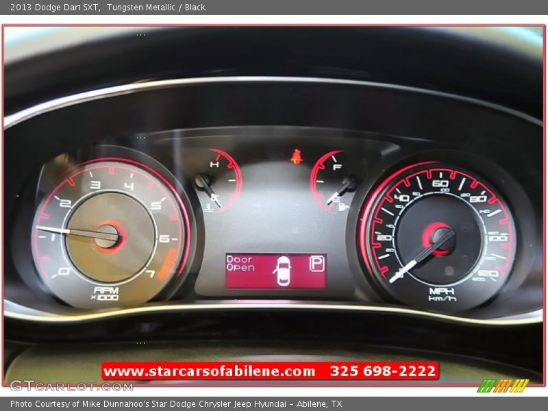 Tungsten Metallic / Black 2013 Dodge Dart SXT