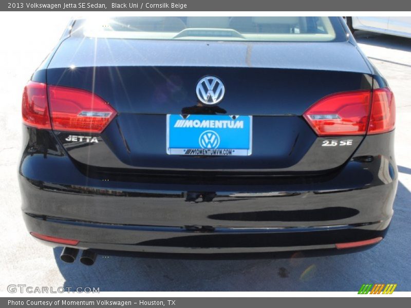 Black Uni / Cornsilk Beige 2013 Volkswagen Jetta SE Sedan