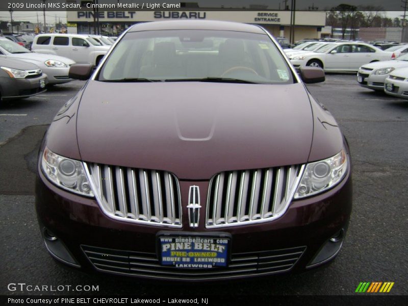 Cinnamon Metallic / Light Camel 2009 Lincoln MKS Sedan