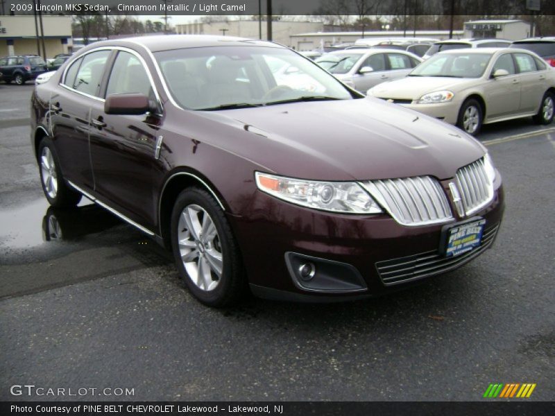 Cinnamon Metallic / Light Camel 2009 Lincoln MKS Sedan