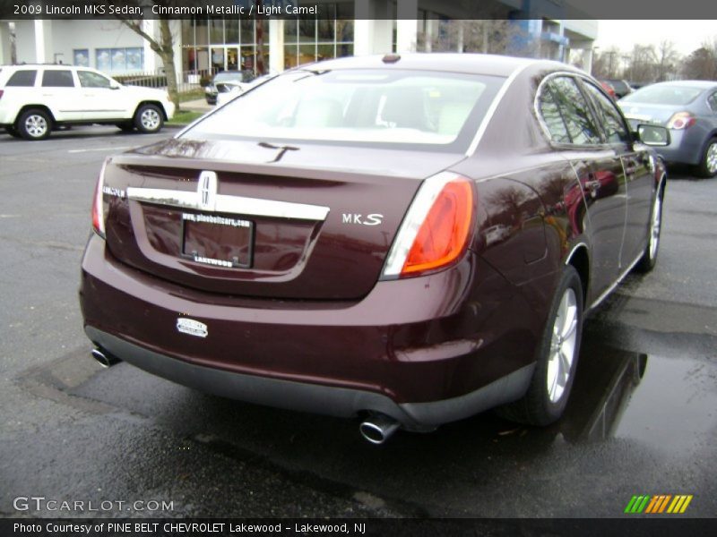 Cinnamon Metallic / Light Camel 2009 Lincoln MKS Sedan