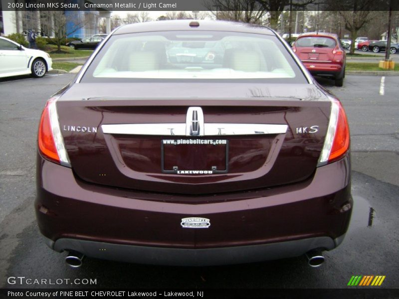 Cinnamon Metallic / Light Camel 2009 Lincoln MKS Sedan