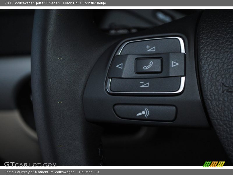 Black Uni / Cornsilk Beige 2013 Volkswagen Jetta SE Sedan