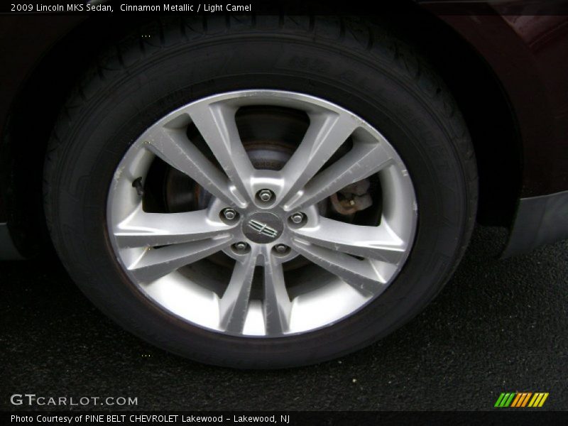 Cinnamon Metallic / Light Camel 2009 Lincoln MKS Sedan