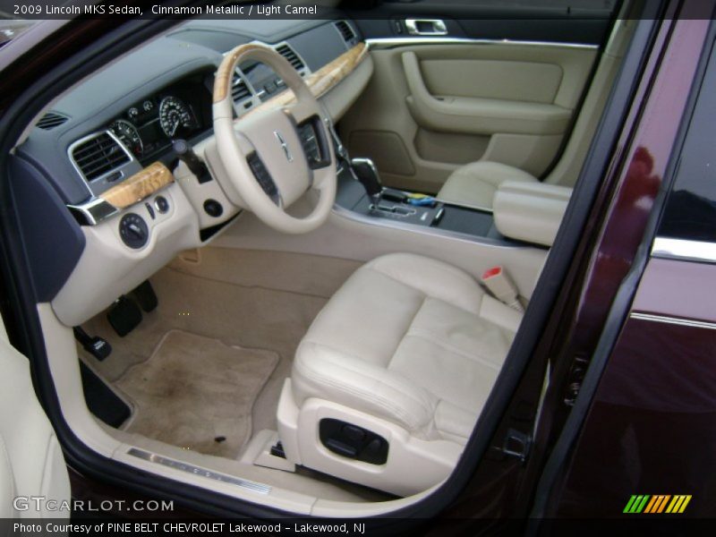 Cinnamon Metallic / Light Camel 2009 Lincoln MKS Sedan