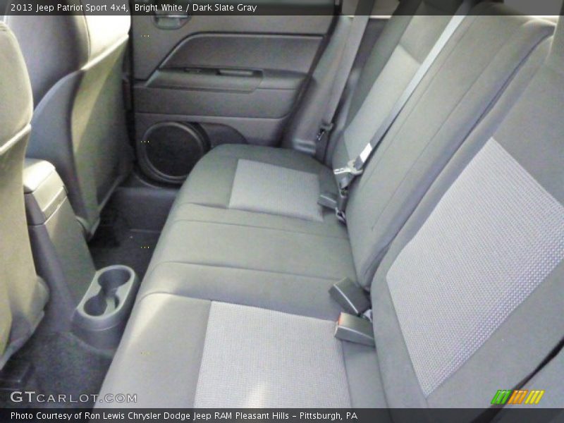 Bright White / Dark Slate Gray 2013 Jeep Patriot Sport 4x4