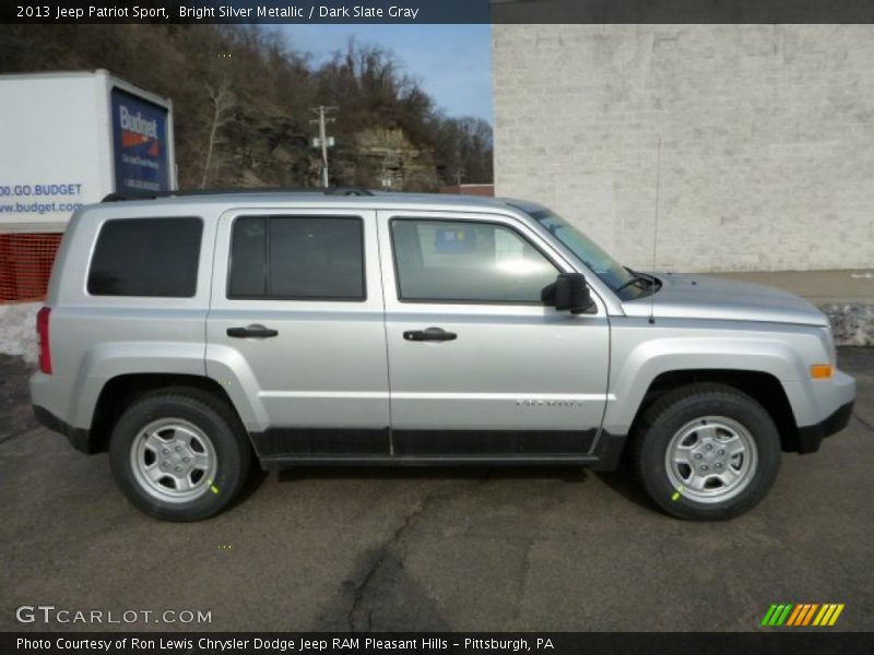 Bright Silver Metallic / Dark Slate Gray 2013 Jeep Patriot Sport