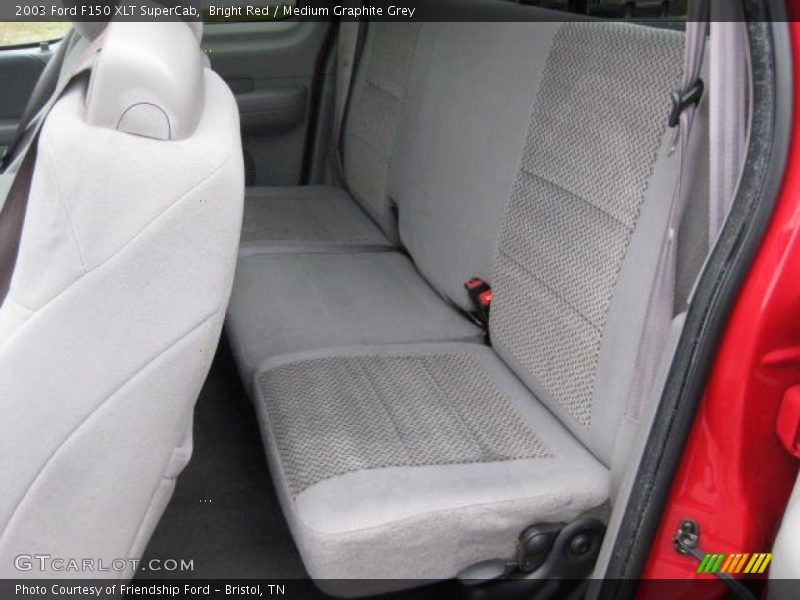 Rear Seat of 2003 F150 XLT SuperCab