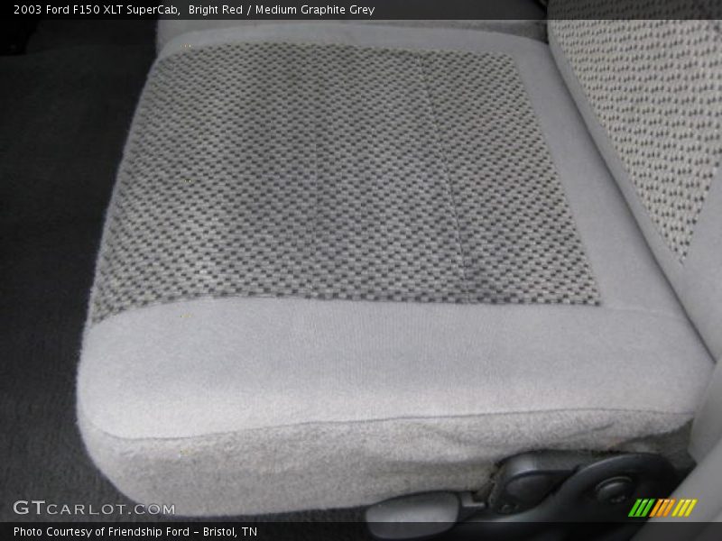 Bright Red / Medium Graphite Grey 2003 Ford F150 XLT SuperCab