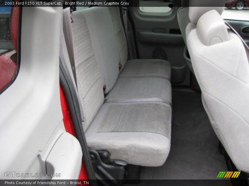 Rear Seat of 2003 F150 XLT SuperCab