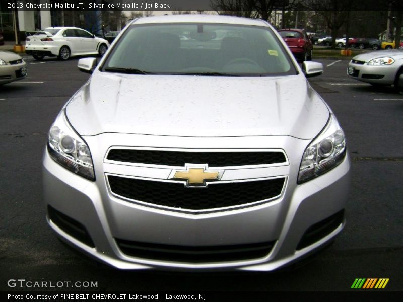 Silver Ice Metallic / Jet Black 2013 Chevrolet Malibu LT