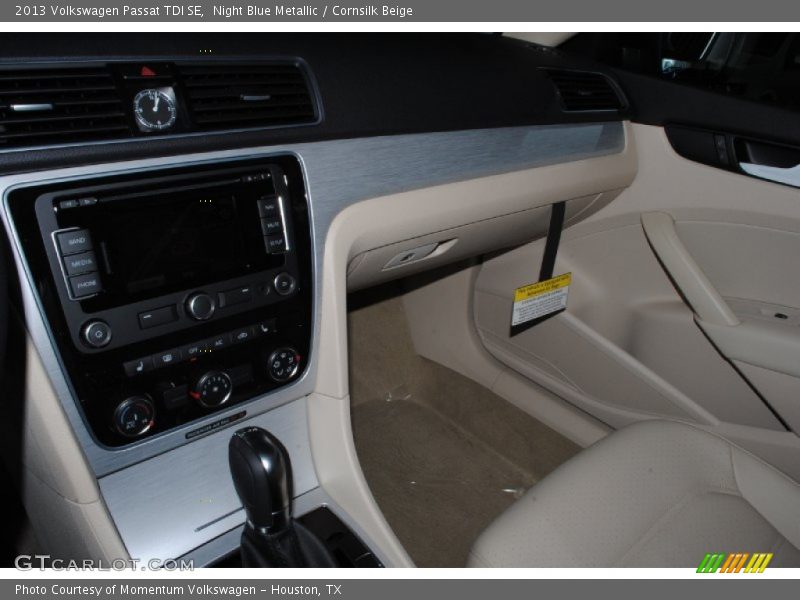 Night Blue Metallic / Cornsilk Beige 2013 Volkswagen Passat TDI SE