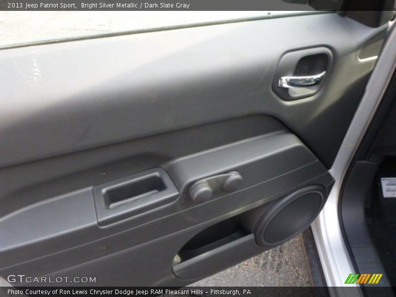 Bright Silver Metallic / Dark Slate Gray 2013 Jeep Patriot Sport