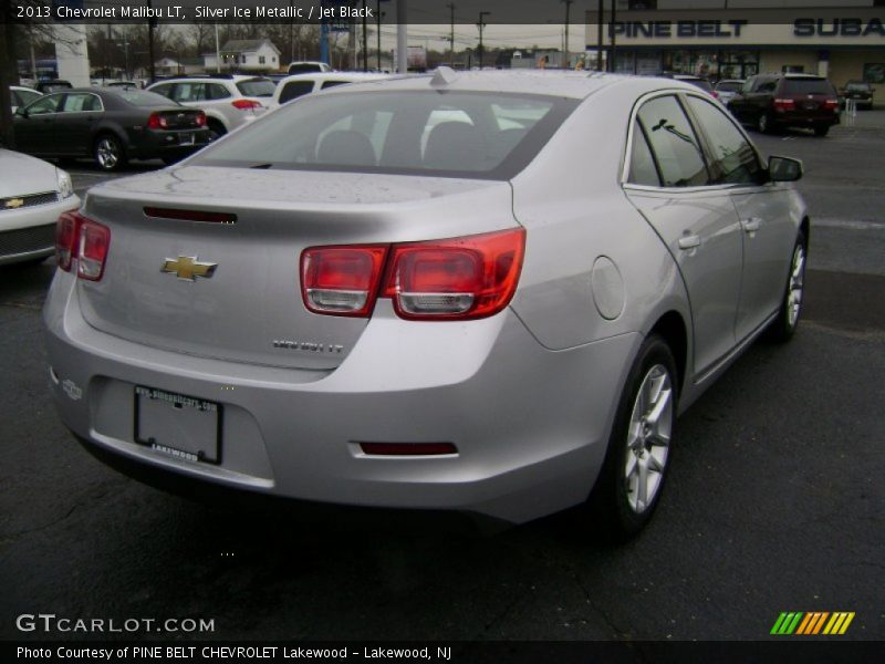 Silver Ice Metallic / Jet Black 2013 Chevrolet Malibu LT